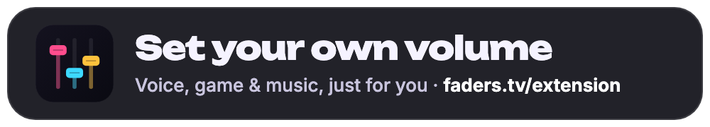 On-stream badge